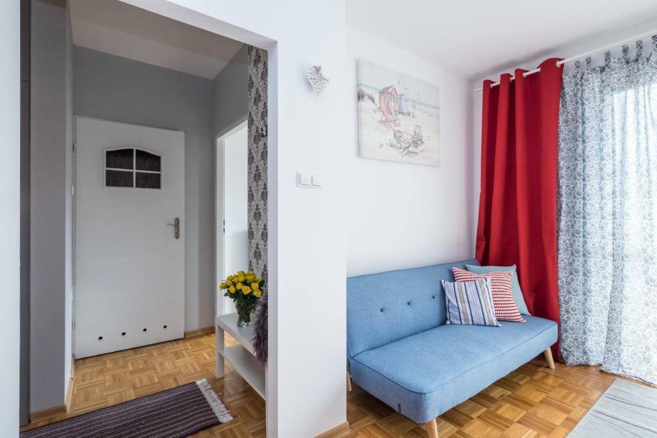 Blue Sky Apartment Warschau Exterior foto