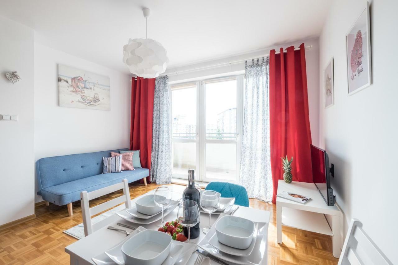Blue Sky Apartment Warschau Exterior foto