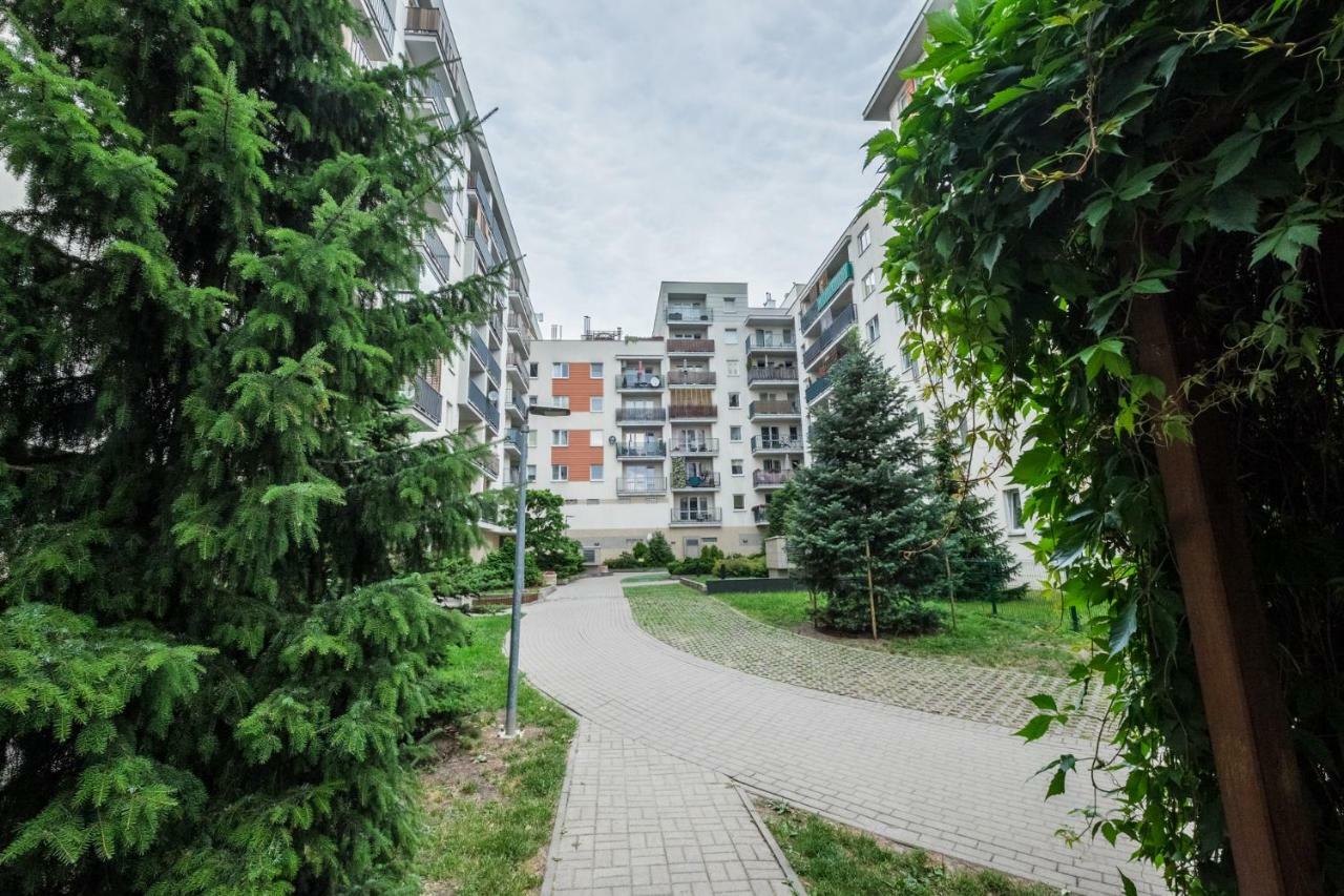 Blue Sky Apartment Warschau Exterior foto