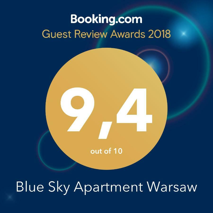 Blue Sky Apartment Warschau Exterior foto